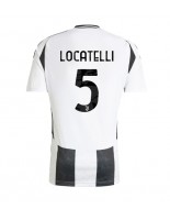 Juventus Manuel Locatelli #5 Domácí Dres 2024-25 Krátký Rukáv